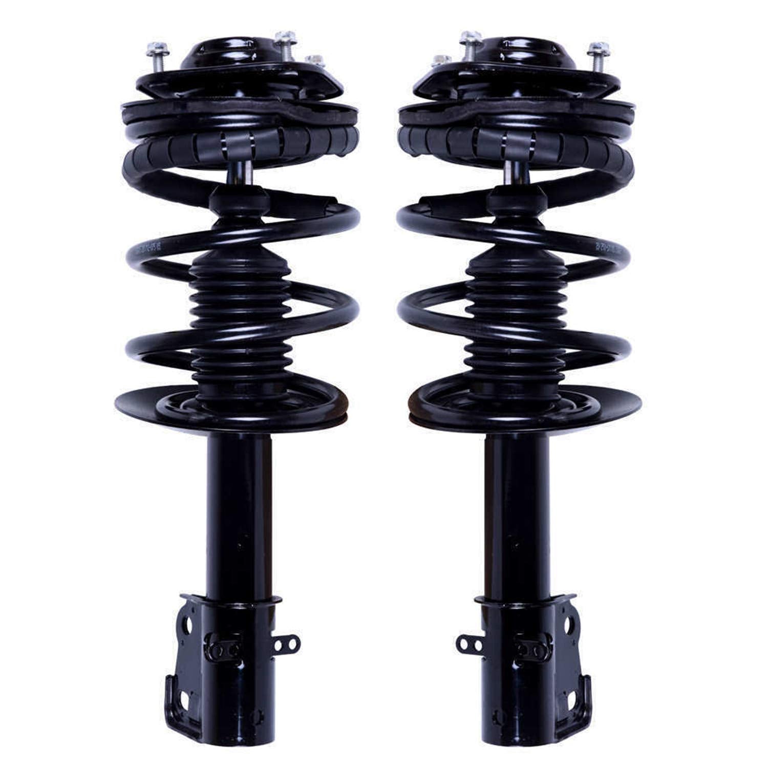 Maxfavor Pair of Front Shock Absorbers and Struts Assembly with Coil Spring, Compatible with Dodge Neon 1995-1999, Plymouth Neon 1995-1999, Complete Struts Front Pair, Replacement for OE 171959