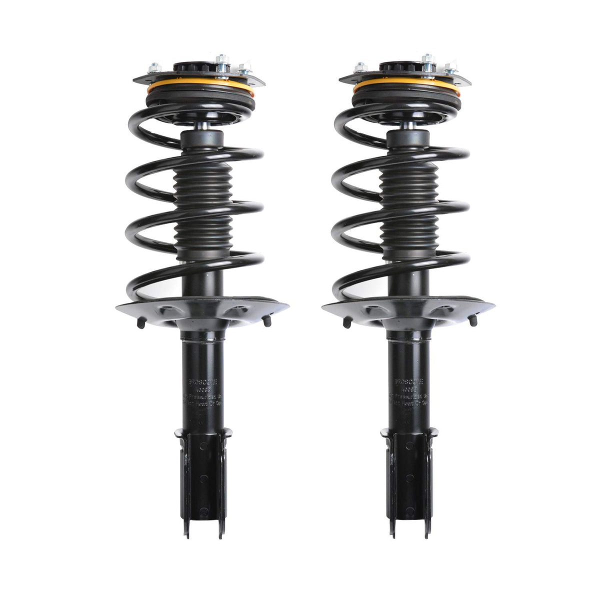Maxfavor Pair of Front Complete Struts Assembly with Coil Spring, Compatible with Chevrolet Impala 2000-2005 / Oldsmobile Intrigue 1998-2002, Replacement for 171670