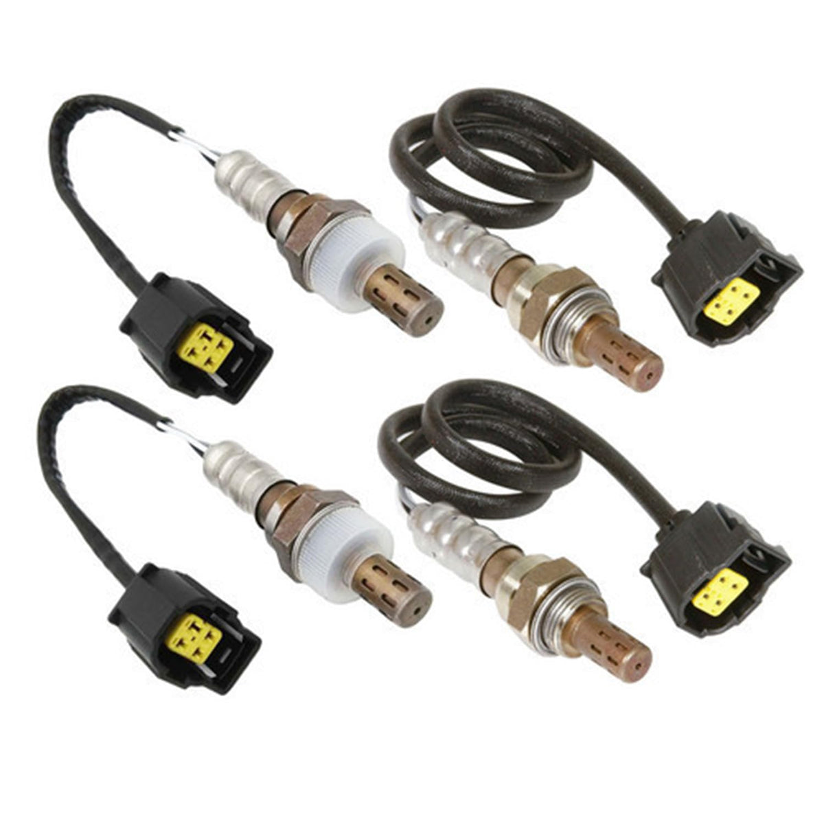 Maxfavor Upstream Downstream Oxygen Sensor Replacement for 2004 Dodge Ram 1500 2500 3500 Pickup V8-5.7L 02 Sensor Replace# 234-4587 234-4767 5149005AA 56028997AA 56041706AA
