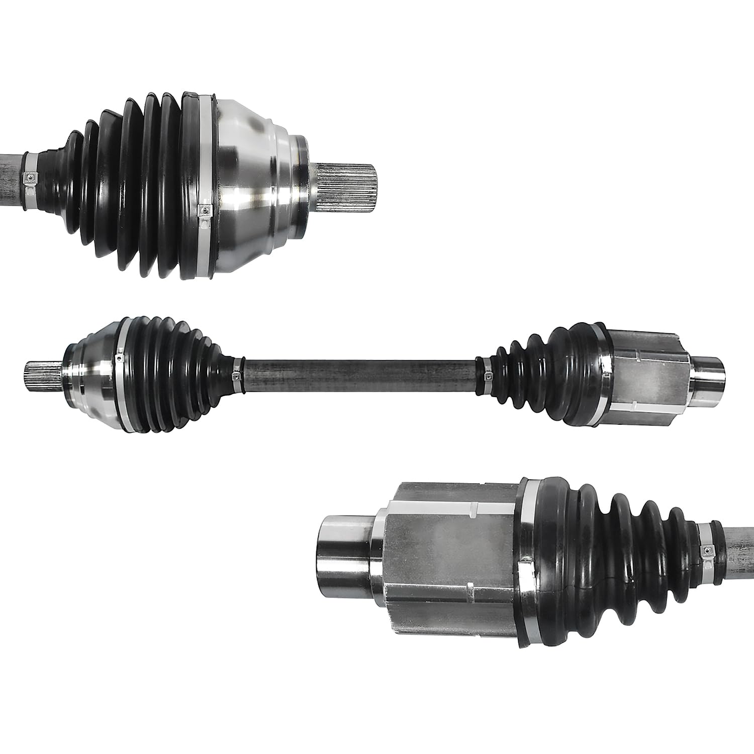 MAXFAVOR Pair(2) Front CV Axle Joint Shaft Assembly Compatible with 2006-2008 Volkswagen Passat V6 3.6L Auto Trans, AWD Driver and Passenger(Left Right) Side