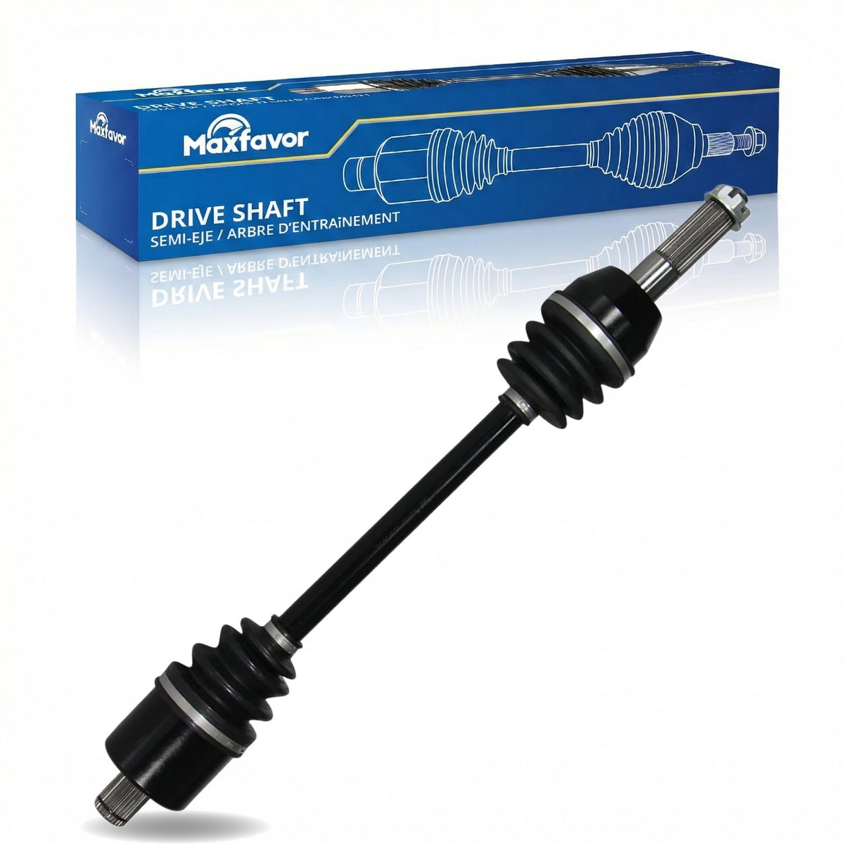 Maxfavor CV Axle Rear Compatible with 2012 Polaris Ranger EV LSV, 2010-2018 Polaris Ranger EV, 2012 Polaris Ranger 500 Crew Turbo Silver LE, Rear Left Right Side CV Axle Joint Shaft Assembly