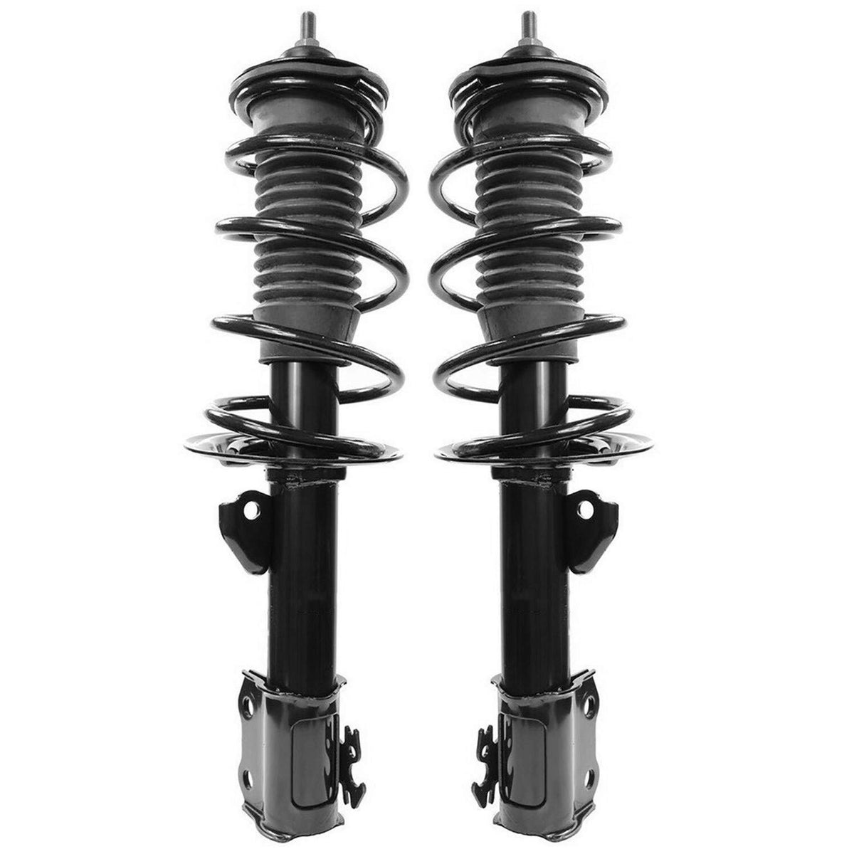 Maxfavor Pair of Front Shock Absorbers and Struts Complete Assembly with Coil Spring Compatible with Ford Edge 2007-2010 & Lincoln MKX 2007-2010, Replacement for 272289 272288