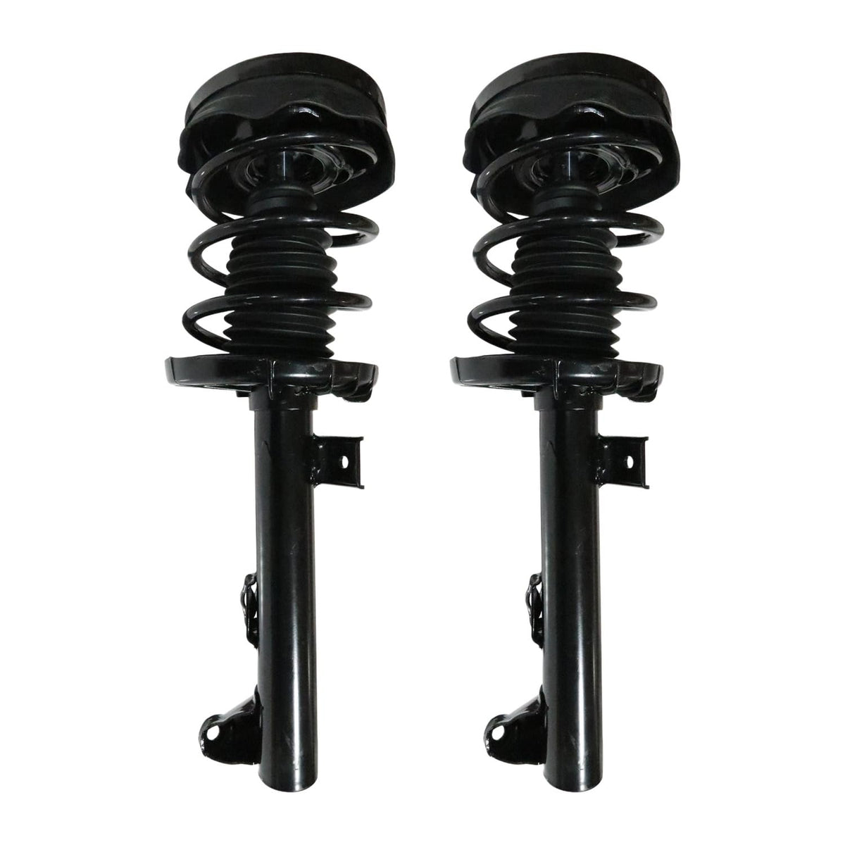Maxfavor Pair of Front Struts and Shock Absorbers Complete Assembly with Coil Spring Compatible with Mercedes-Benz 2001-2007 C-Class W203 with Standard Suspension, Replacement for 1331517