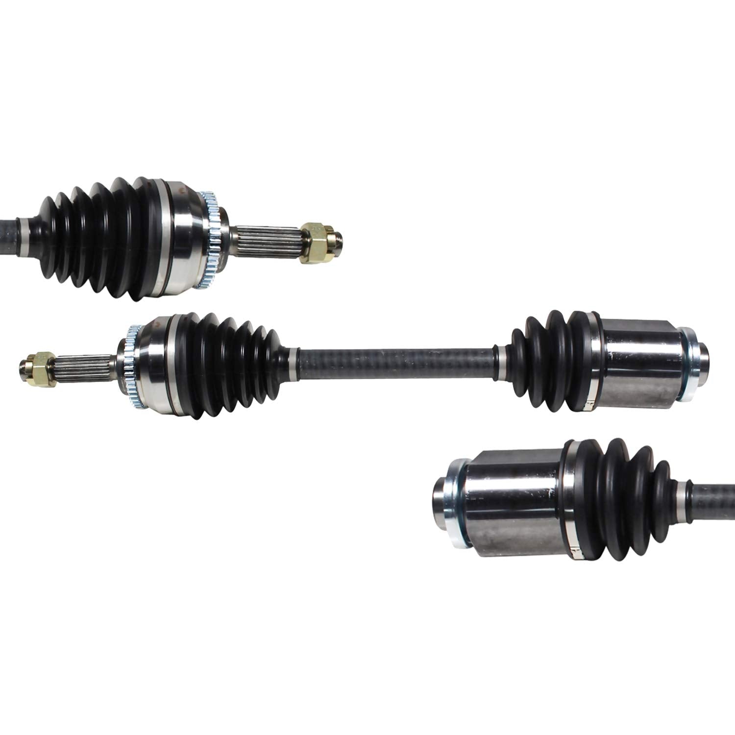 MAXFAVOR Pair(2) Front CV Axle Joint Shaft Assembly Compatible with Mitsubishi Galant 1999-2003/Eclipse 2000-2005, Chrysler Sebring 2001-2005, Dodge Stratus 2001-2005, Front Driver Passenger Side