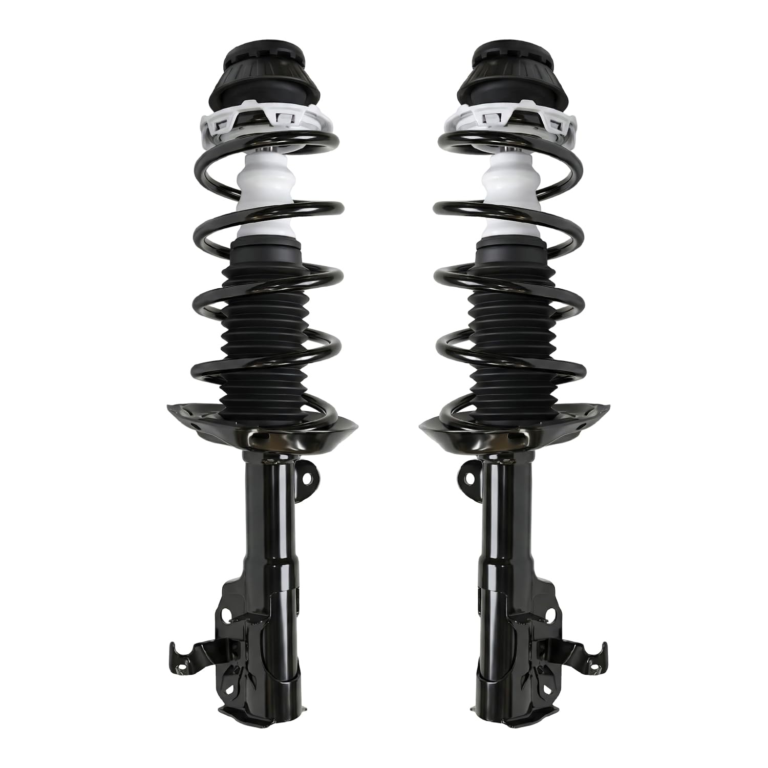 Maxfavor Pair of Front Shock Absorbers and Struts Complete Assembly with Coil Spring Compatible with Honda CR-Z 2011 2012 2013 2014 2015, Replacement for 1333831L 1333831R
