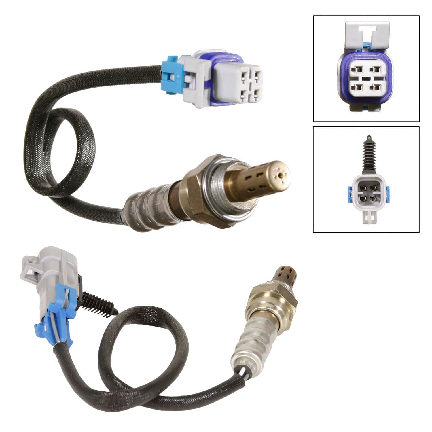 Maxfavor 234-4343 234-4647 Upstream Downstream O2 Oxygen Sensor 2Pcs Compatible with 2005 Century Rendezvous Impala Monte Carlo Venture Aztek Montana V6-3.1L 3.4L Oxygen O2 Sensor