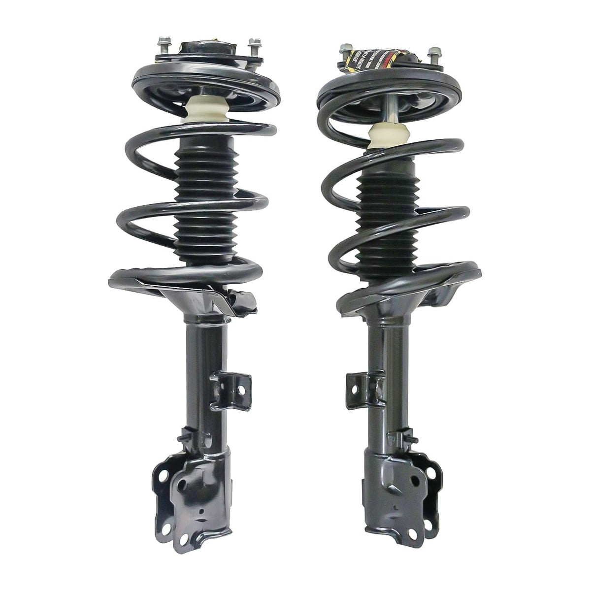 Maxfavor Pair of Front Shock Absorbers and Struts Complete Assembly with Coil Spring Compatible with Mitsubishi Outlander 2007 2008 2009 FWD & AWD, Replacement for 272438 272437