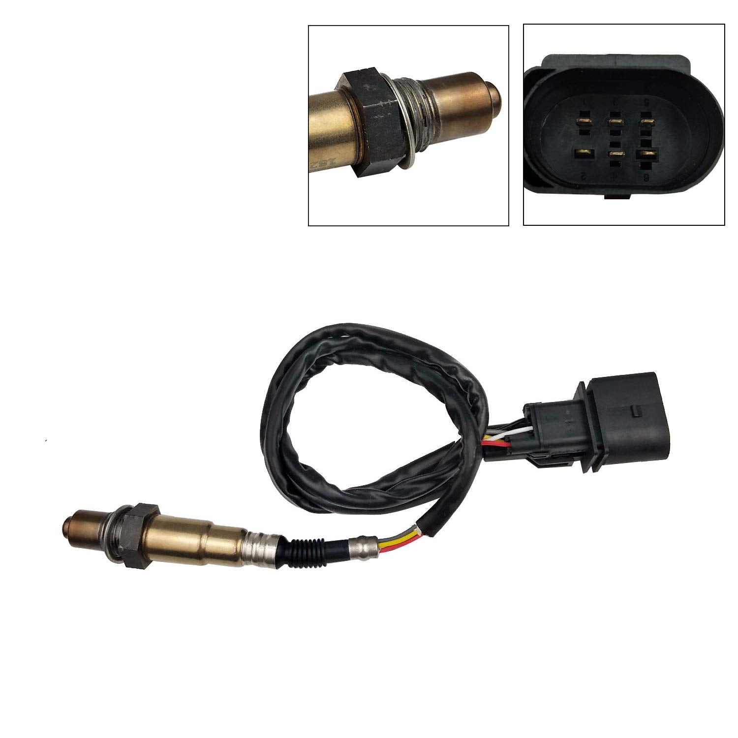 Maxfavor 2Pcs 234-5115 234-4753 Upstream Downstream O2 Oxygen Sensor Compatible with 2001-2002 Audi TT Quattro 1.8L O2 Sensor