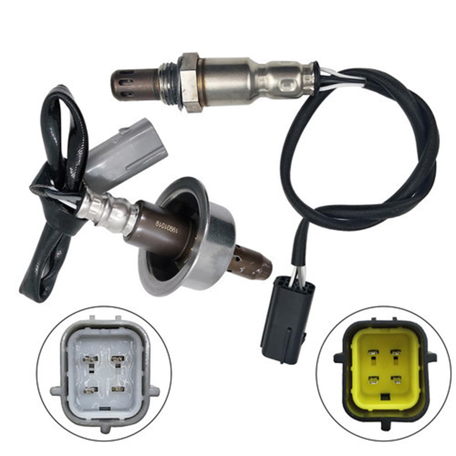Maxfavor 2Pcs 234-9096 234-4380 Upstream Downstream O2 Oxygen Sensor Compatible with 2010-13 Nissan Altima/Maxima 3.5L, 2010-12 Nissan Sentra 2.0L, 2010 Nissan Cube 1.8L, 2010-12 Nissan Versa 1.8L