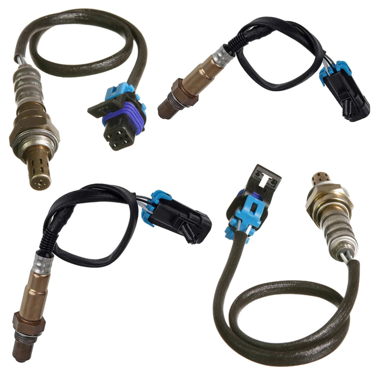 Maxfavor 4Pcs 234-4819 * 2 234-4840 * 2 Upstream Downstream O2 Oxygen Sensor Compatible with Chevy Equinox 2008 2009, Suzuki XL-7 2007-2009, Pontiac Torrent 2008 2009 3.6L O2 Sensor