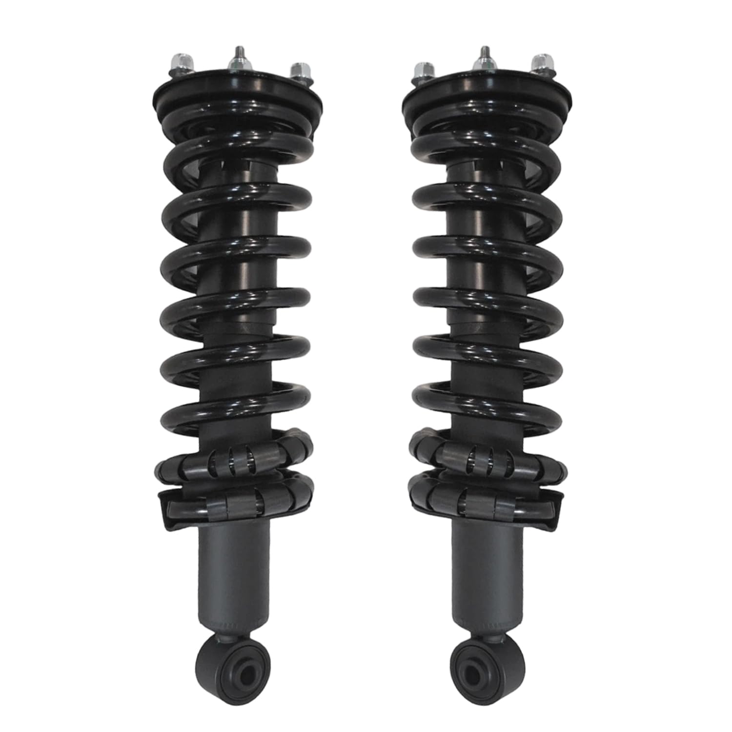 Maxfavor Pair of Front Struts and Shock Absorbers Complete Assembly with Coil Spring Compatible with Nissan Frontier 2005-2019, Replacement for 1345681