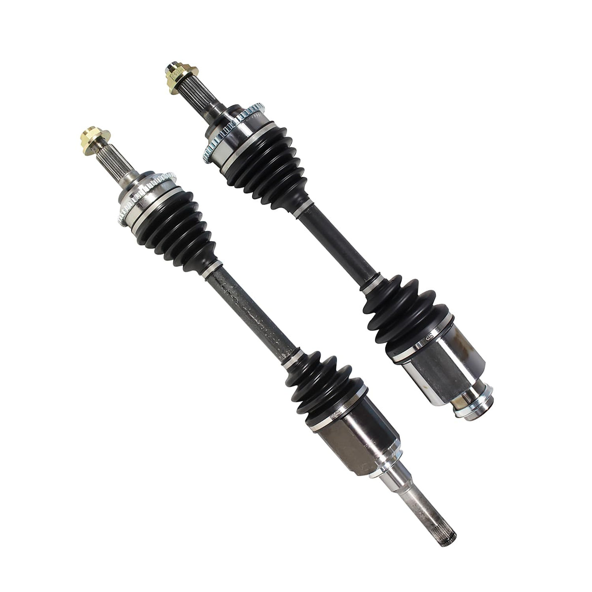 Front Pair CV Axle Shaft Assembly Compatible with Ford Models 2010-2012 Fusion Fit for Mercury Models 2010-2011 Milan CV Joint Replace AE5Z-3A427-F 6E5Z-3A428-GA 8E5Z-3A428-C AE5Z-3A427-C