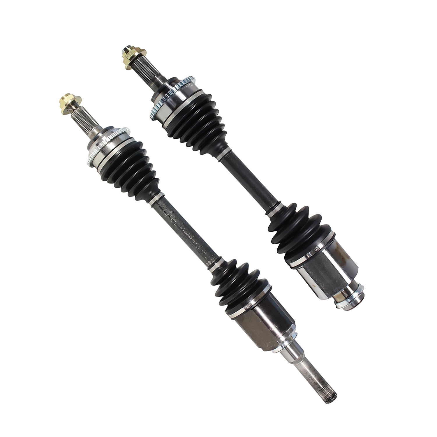 Front Pair CV Axle Shaft Assembly Compatible with Ford Models 2010-2012 Fusion Fit for Mercury Models 2010-2011 Milan CV Joint Replace AE5Z-3A427-F 6E5Z-3A428-GA 8E5Z-3A428-C AE5Z-3A427-C