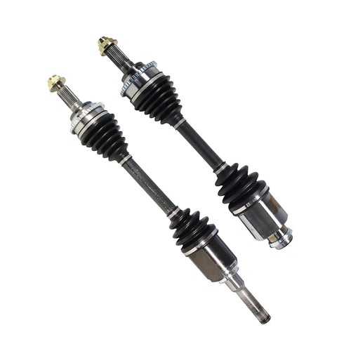 Front Pair CV Axle Shaft Assembly Compatible with Ford Models 2010-2012 Fusion Fit for Mercury Models 2010-2011 Milan CV Joint Replace AE5Z-3A427-F 6E5Z-3A428-GA 8E5Z-3A428-C AE5Z-3A427-C
