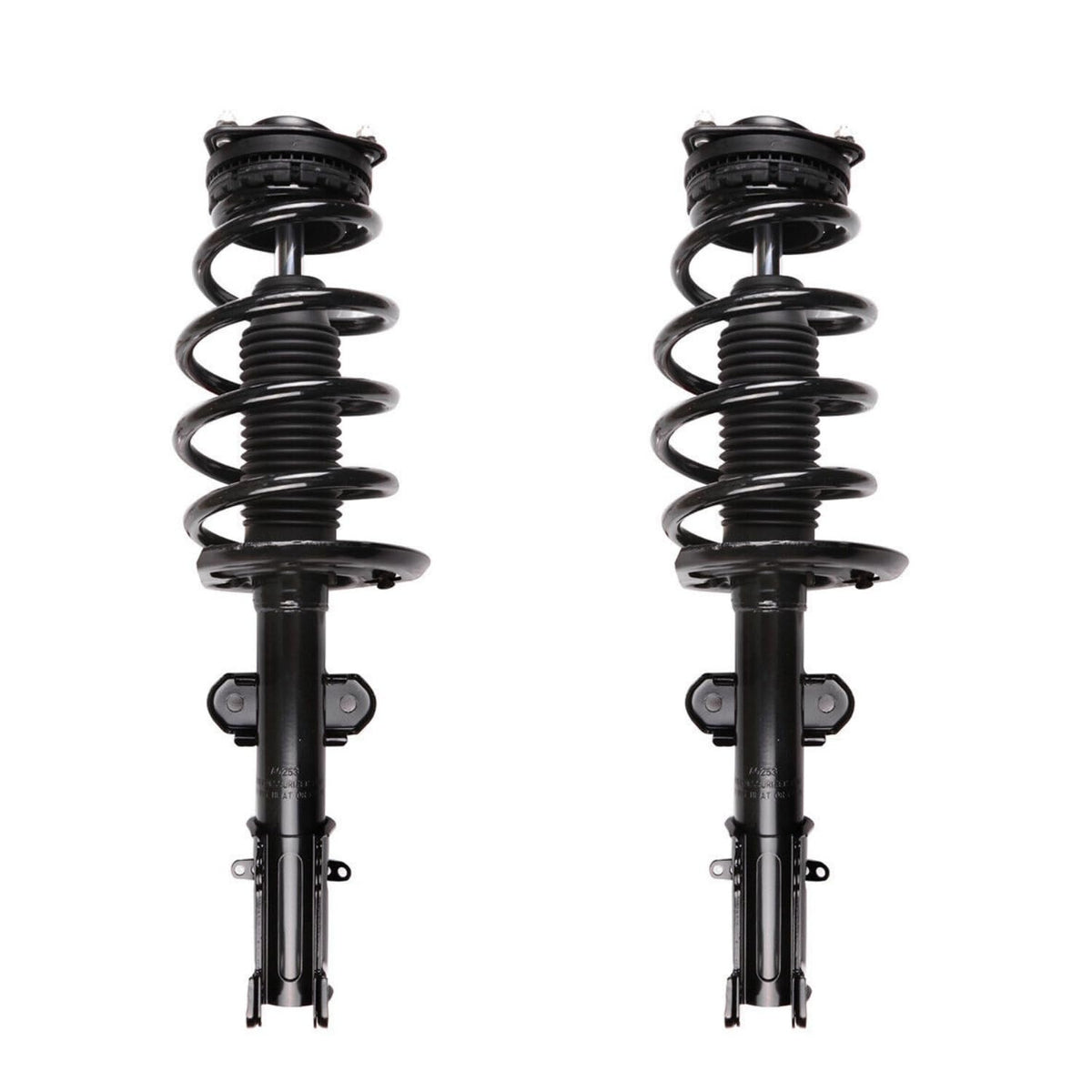 Maxfavor Pair of Front Complete Struts Assembly with Coil Spring, Shock Absorbers, Compatible with Chrysler Town & Country 2008-2015 / Dodge Grand Caravan 2008-2015 Replacement for 171128L 171128R