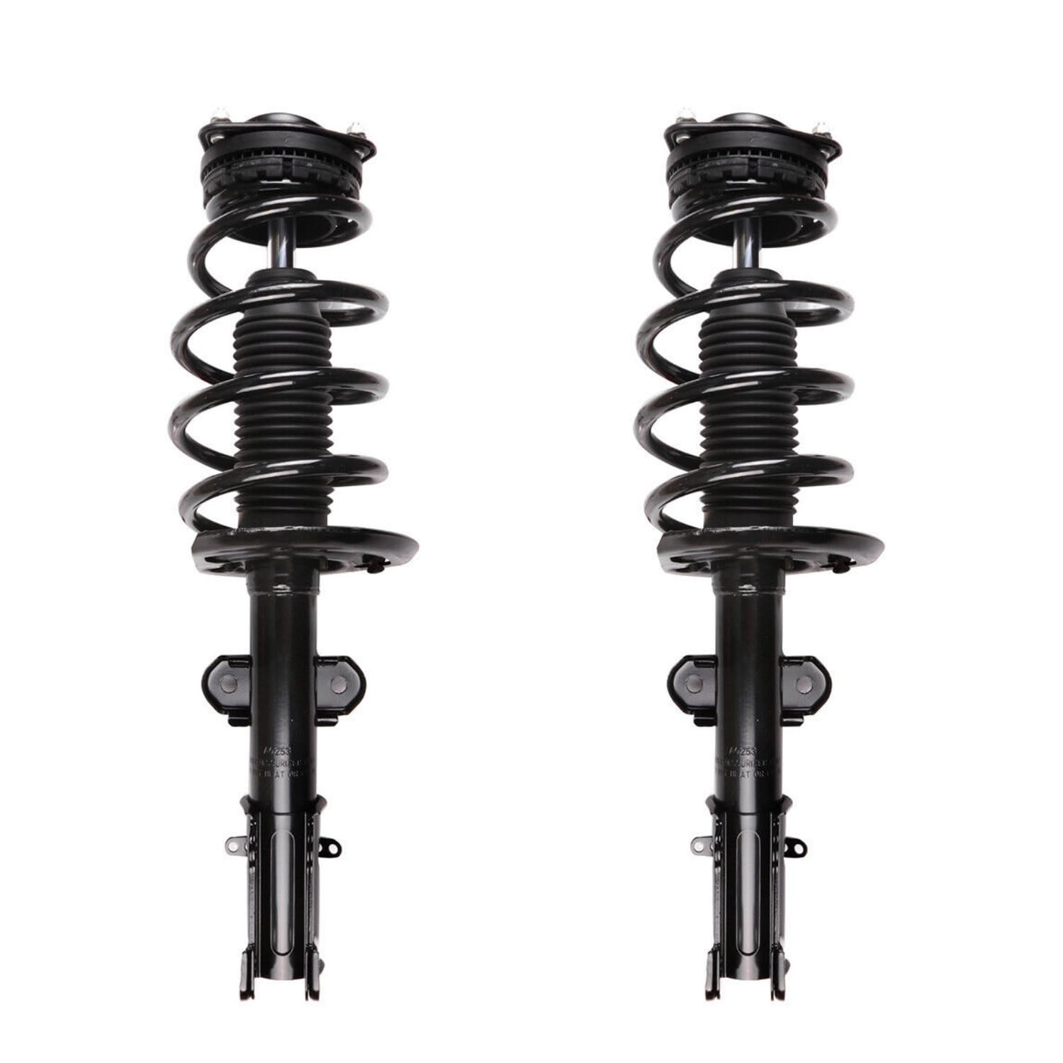 Maxfavor Pair of Front Complete Struts Assembly with Coil Spring, Shock Absorbers, Compatible with Chrysler Town & Country 2008-2015 / Dodge Grand Caravan 2008-2015 Replacement for 171128L 171128R
