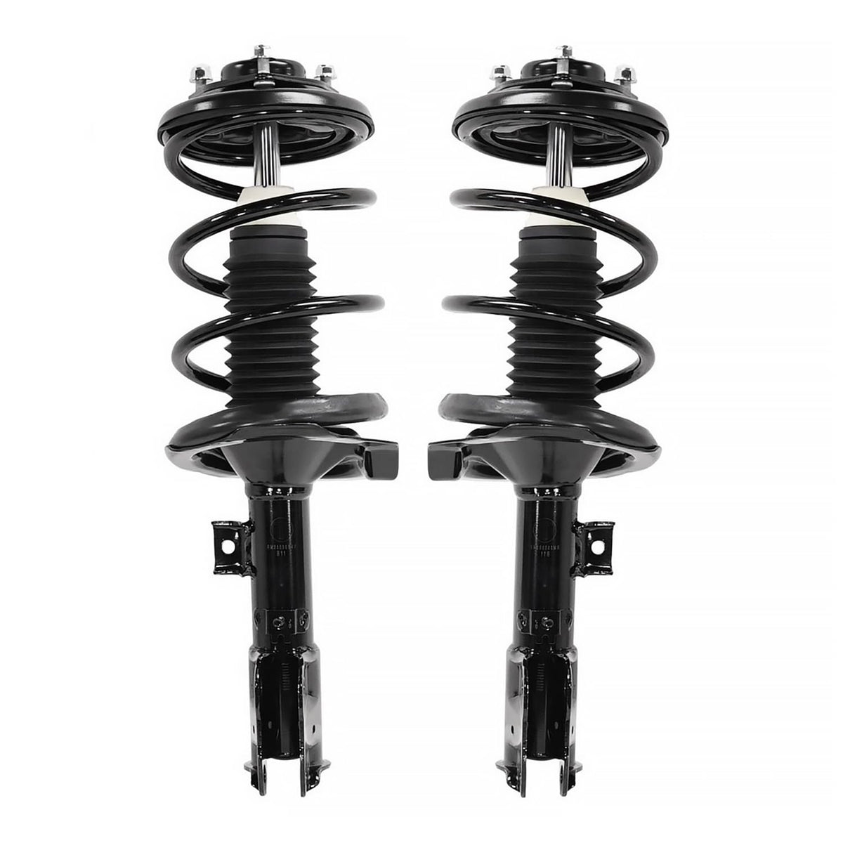 Maxfavor Pair of Front Complete Struts and Coil Spring Assembly Compatible with Mitsubishi Lancer 2008-2010, Replacement for 272356 272355