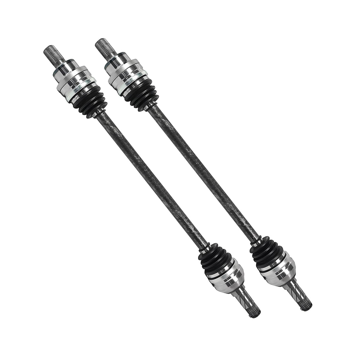 MAXFAVOR CV Axle Rear FWD/AWD Compatible with Volvo V50/S40 2005-2010 L5 2.5L, A Pair CV Axle Joint Shaft Assembly, Left and Right Side