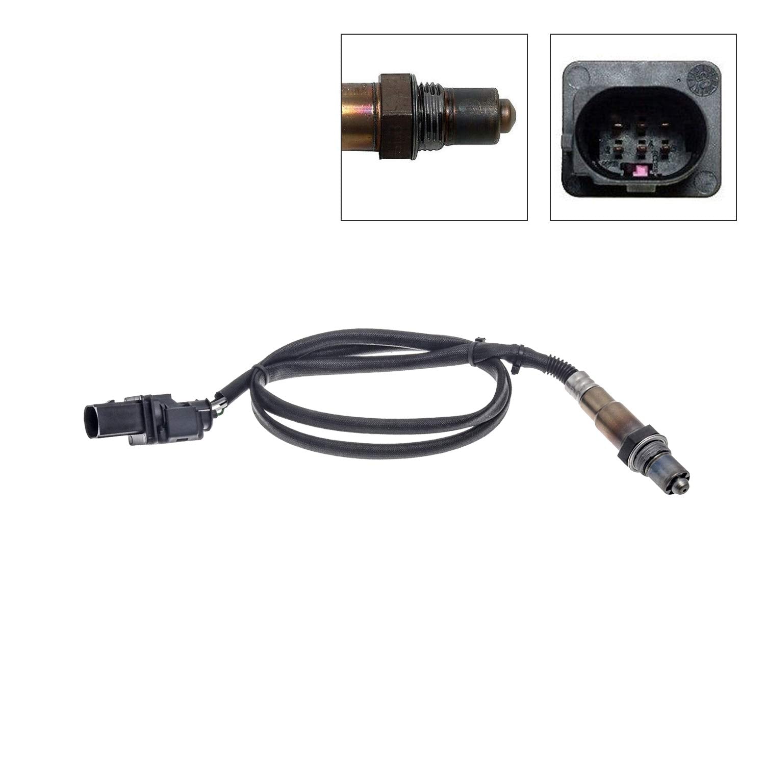 Maxfavor 2Pcs 234-5102 * 2 Upstream Downstream O2 Oxygen Sensor Works with 2015 Porsche 918 Spyder 4.5L, 2013-2015 Porsche Boxster/2014-2015 Cayman 2.7L 3.4L, 2005 Volkswagen Touareg 5.0L O2 Sensor