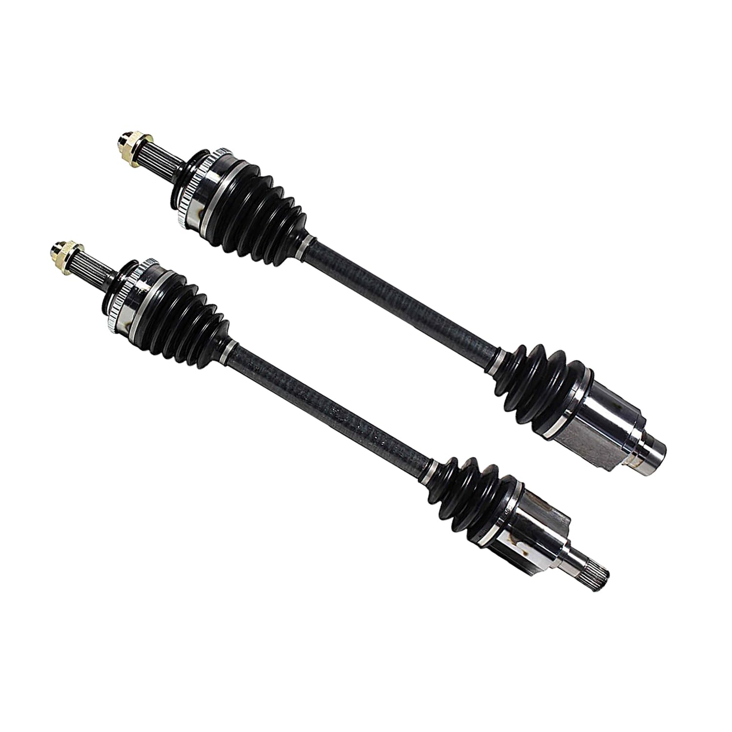 Front Pair CV Axle Shaft Assembly Compatible with 2001-2002 MDX AWD 2003-2004 Pilot AWD CV Joint Replace 44306-S9V-A01 44305-S3V-A52 44305-S9V-A01 15870349 20870923 66-4202 60-4202 44306-S3V-A52