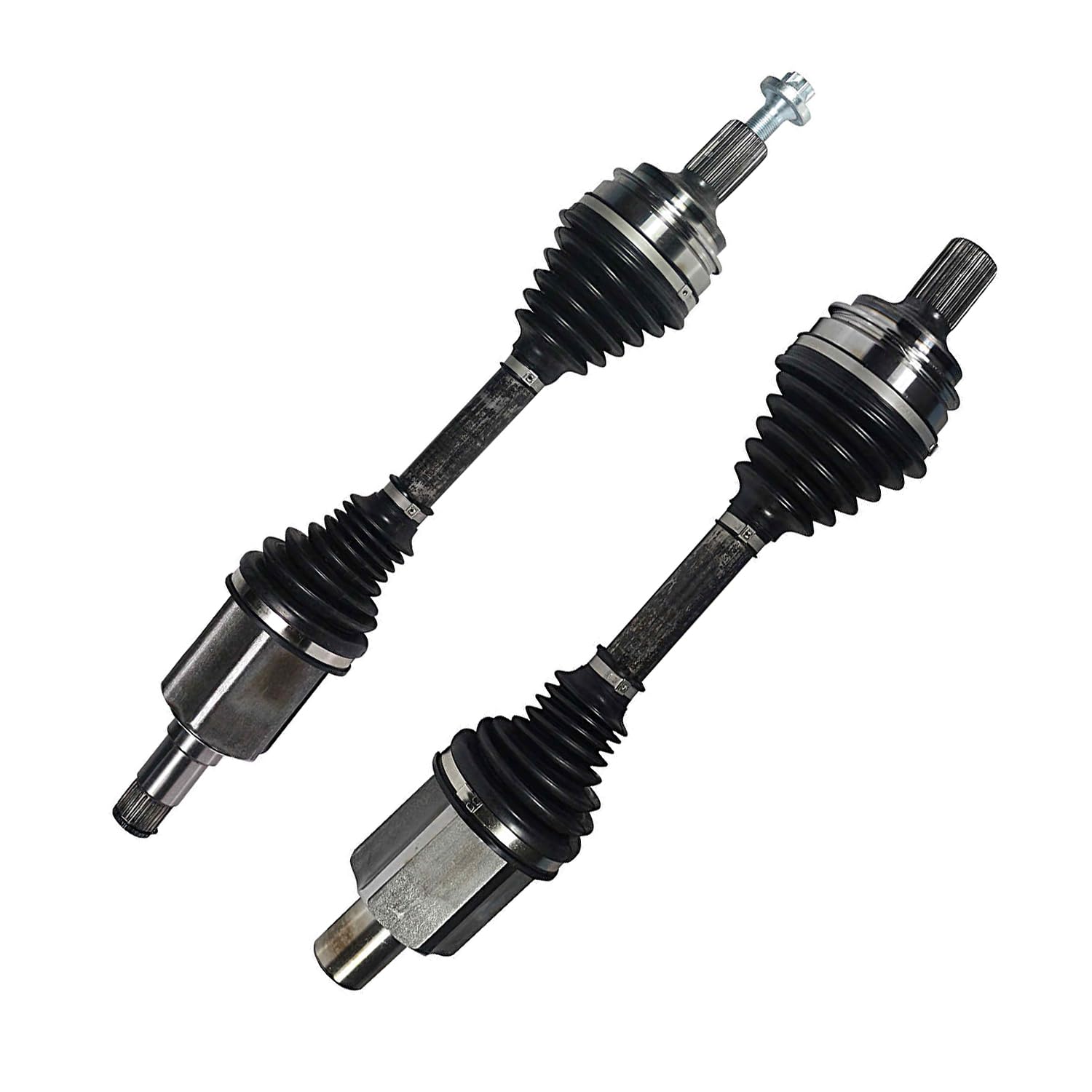 Maxfavor CV Axle Front Pair Compatible with 2008-2014 Mercedes-Benz C300, 2012-2015 C350, 2013-2014 E350, 2015-2017 E400 3.0L 3.5L, RWD AWD, CV Axle Joint Shaft Assembly Front Driver Passenger Side