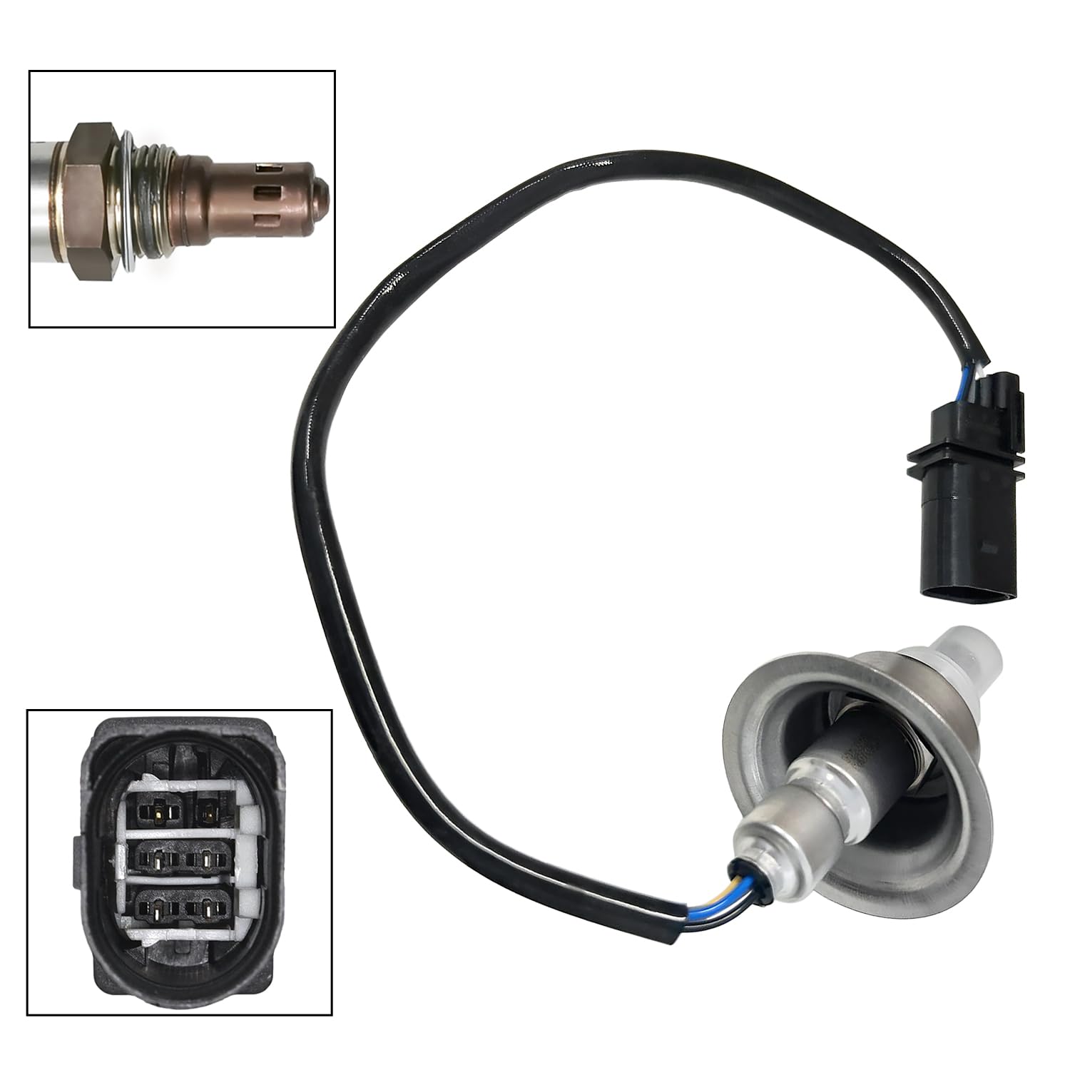 Maxfavor 1Pcs 234-5029 Upstream Downstream O2 Oxygen Sensor Works with 2010-2015 Hyundai Tucson/Santa Fe/Sonata, Kia Forte Koup/Forte5/Optima/Sorento/Sportage 2.0L 2.4L O2 Sensor