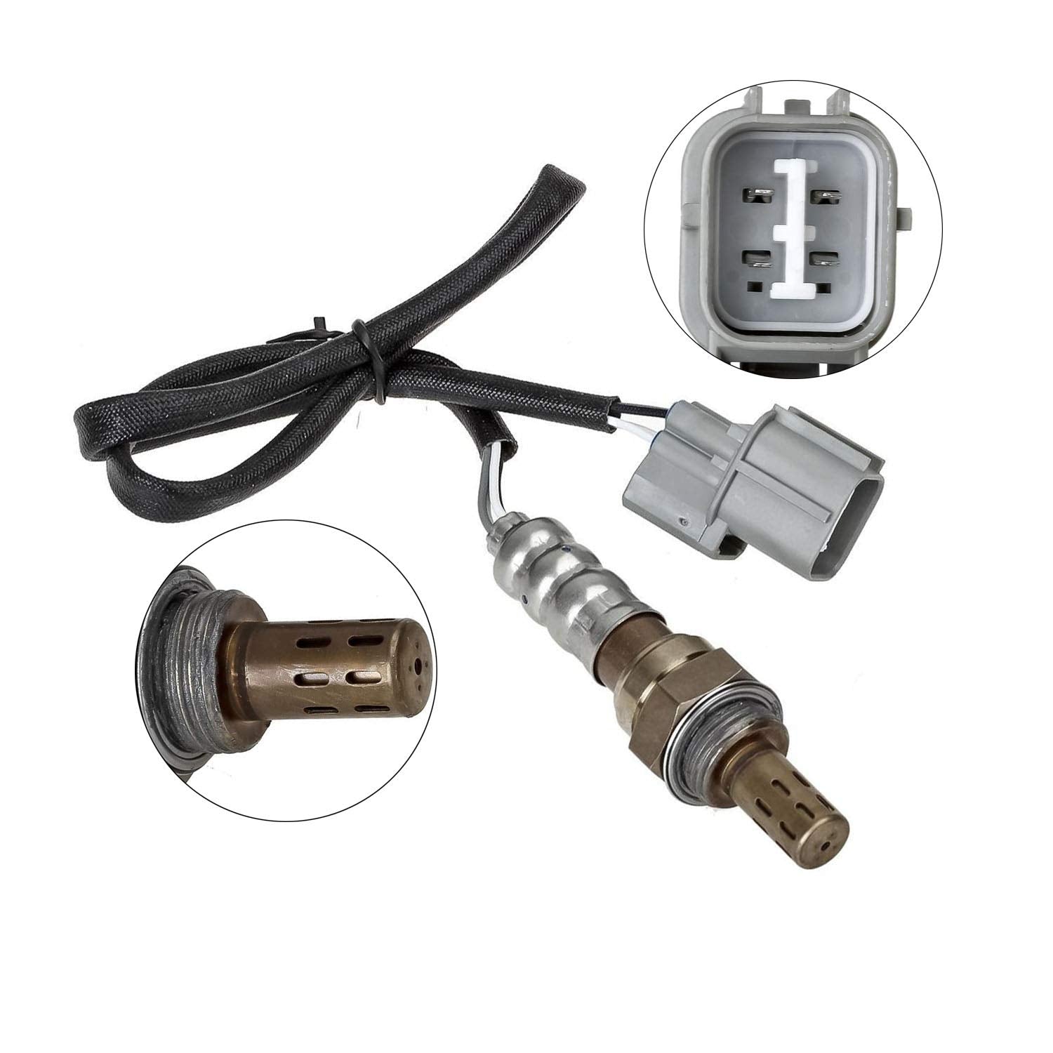 Maxfavor Oxygen O2 Sensor Upstream 234-4124 Replacement for Honda S2000 2000-2003 L4 2.0L O2 Sensor 250-24784 ES20127 SG1848