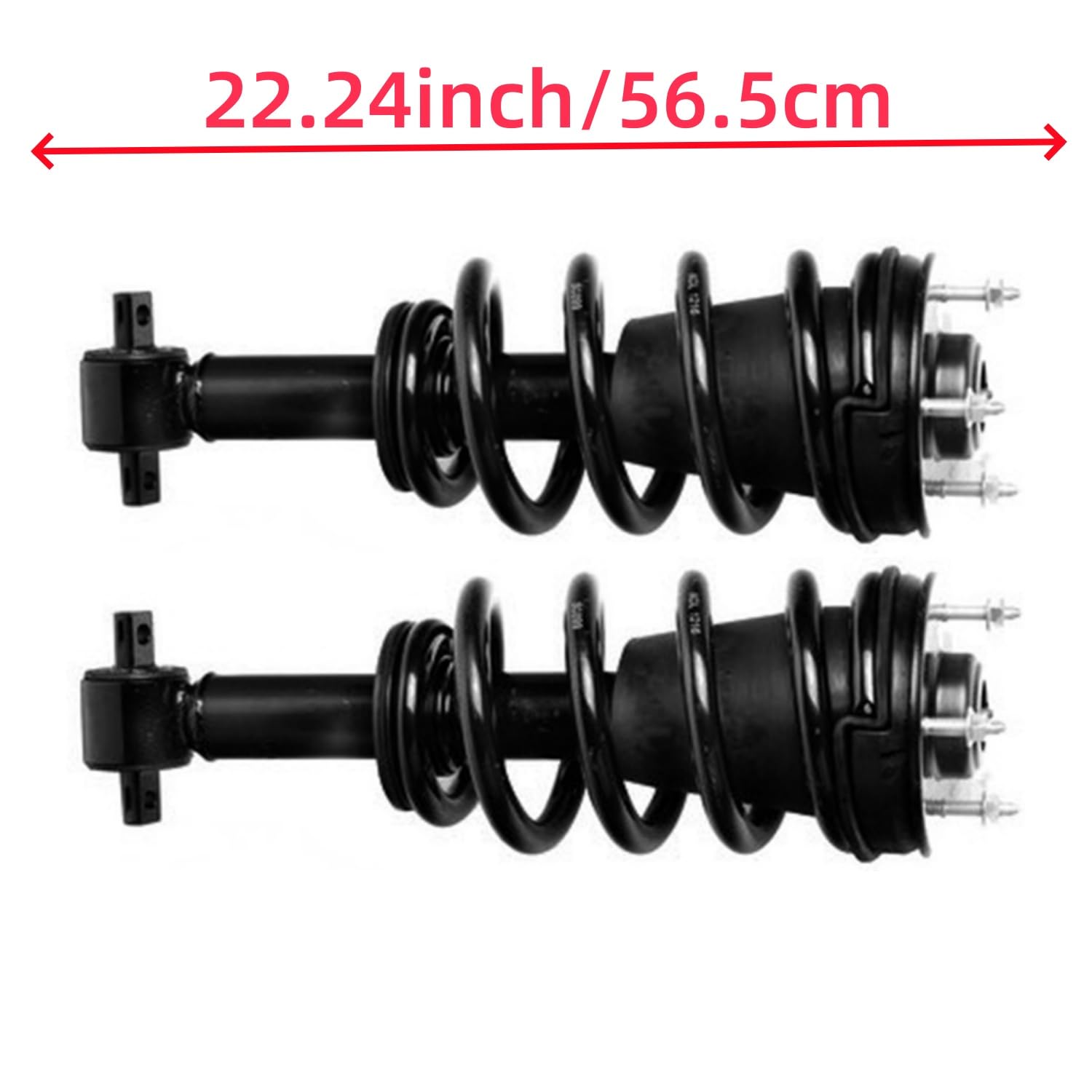 Maxfavor Front Complete Struts Shocks Absorbers 139105 Compatible for Chevry Silverado 1500 2007-2013, for GMC Sierra 1500 2007-2013 Replacement 139105