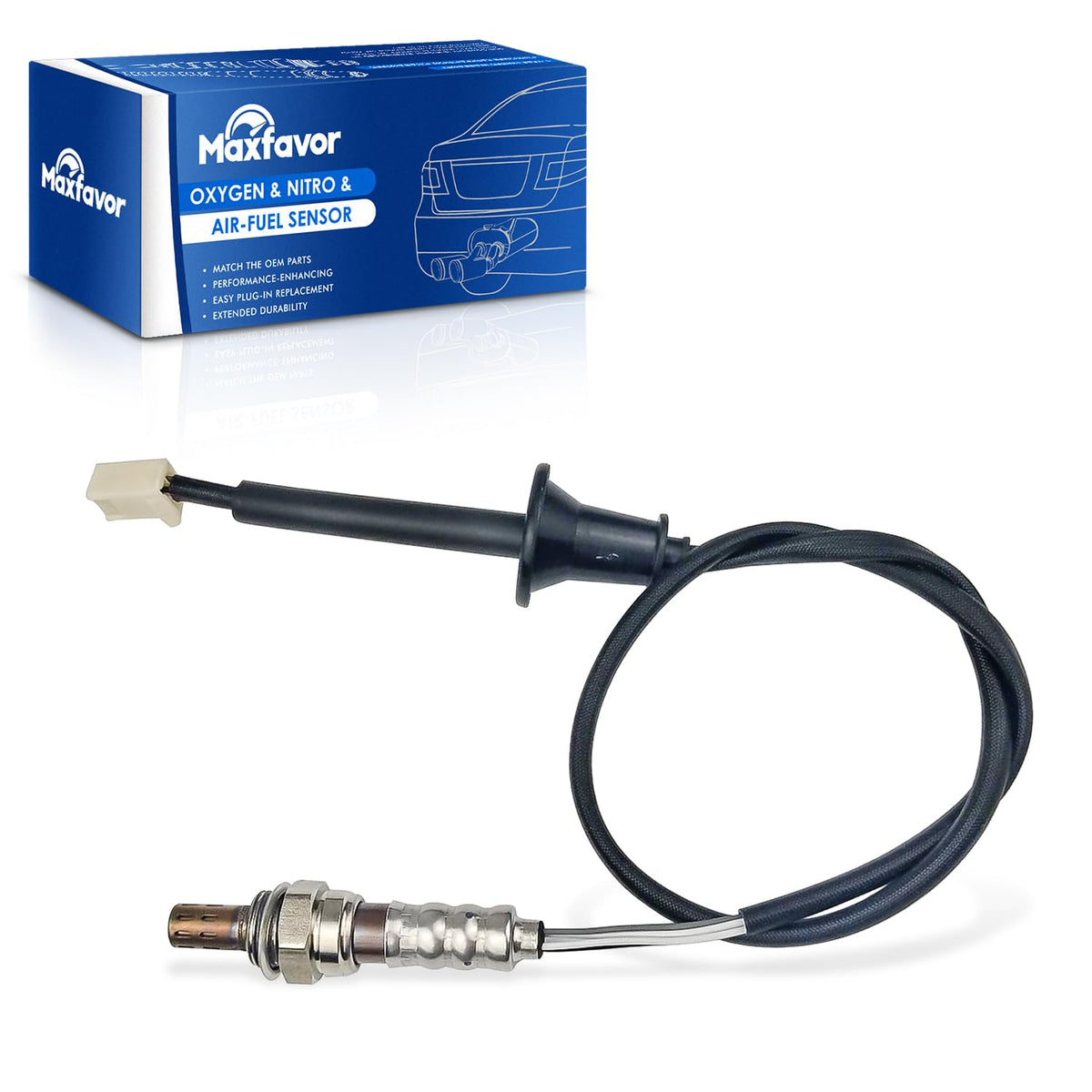 Maxfavor 234-4506 Downstream O2 Oxygen Sensor Replacement for 2006 2007 2008 2009 2010 Lexus SC430 V8-4.3L Air Fuel Ratio 02 Sensor Replace# 8946524220