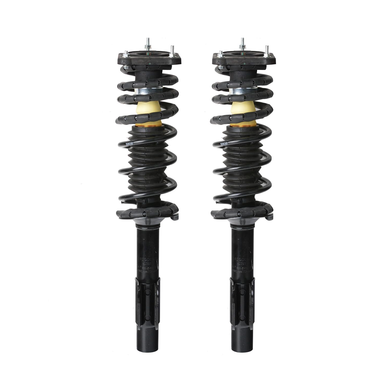 Maxfavor 2 Rear Shock Absorbers Fit for Chevrolet Malibu 98-03/ Pontiac Grand Am 99-05/ Oldsmobile Alero 99-04/ Chevrolet Classic 98-05/ Oldsmobile Cutlass 98-99, Struts w/Coil Springs OE 171686