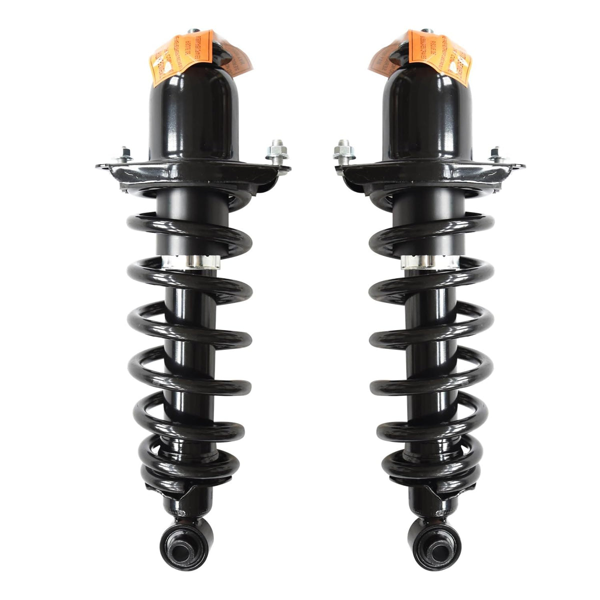 Maxfavor Pair of Rear Shock Absorbers and Struts Complete Assembly with Coil Spring Compatible with Kia Spectra 2001 2002 2003 2004, Replacement for 172374 172373