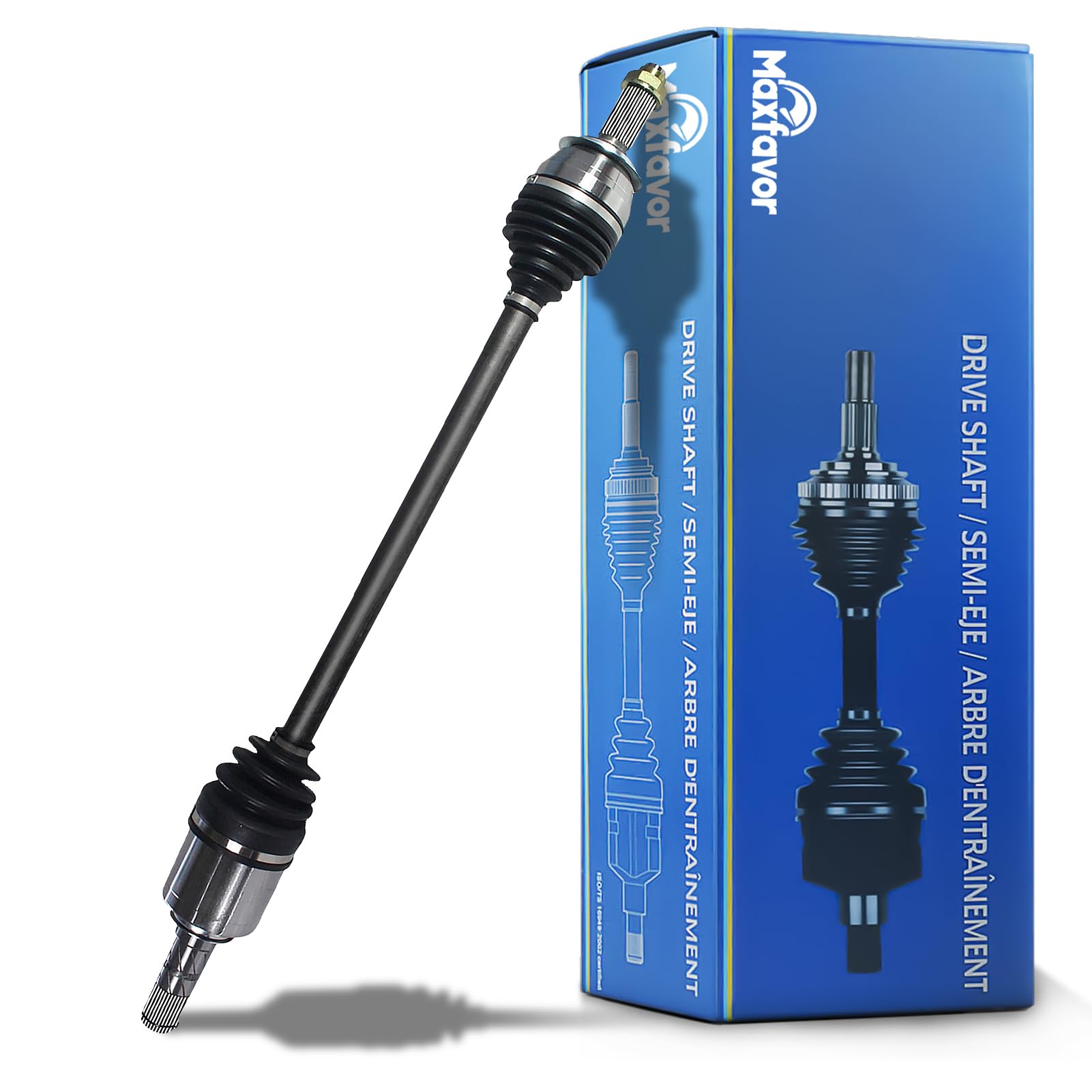 Maxfavor CV Axle Front Compatible with 2014-2018 Subaru Forester 2.0L 2.5L (Auto CVT Trans), 2017-2023 Subaru Impreza 2.0L, AWD CV Axle Joint Shaft Assembly Front Driver Passenger Side