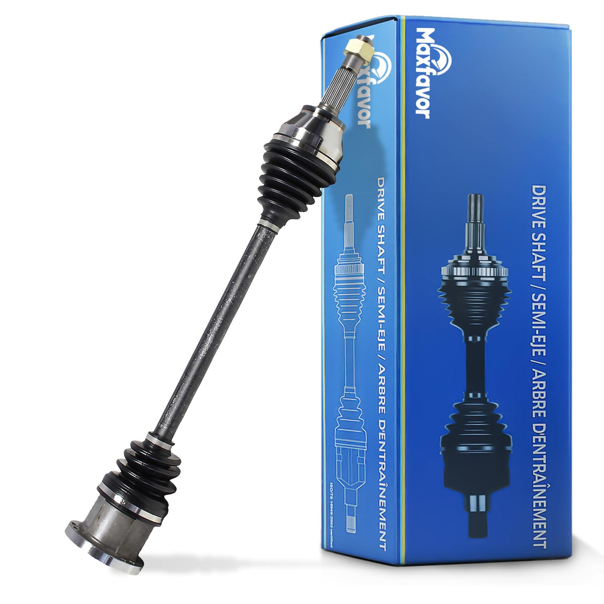 Maxfavor CV Axle Front Left Compatible with INFINITI FX35 2003-2008 3.5L, RWD & AWD, Front Driver Left Side CV Axle Joint Shaft Assembly
