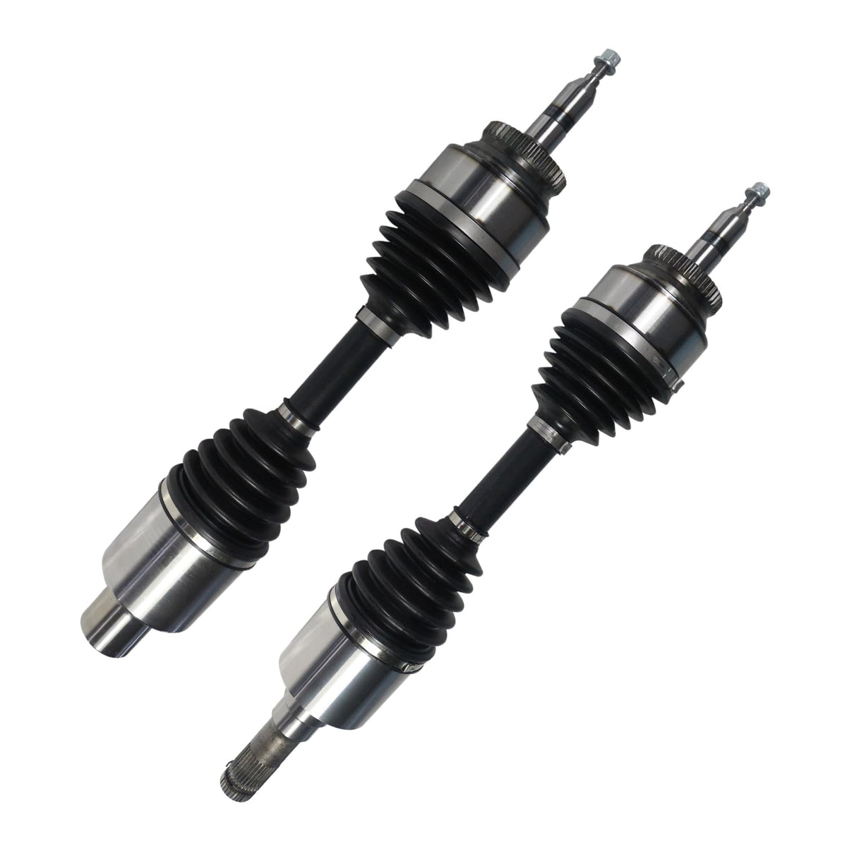 Front Pair CV Axle Shaft Assembly Compatible with Ford Models 2015-2016 F-150 CV Joint Replace GL3Z-3A427-A FL3Z-3A428-A FD-8277HDX 66-2379HD NCV11169 80-9976 B17197N NCV11170 80-9978 FL3Z-3A427-A