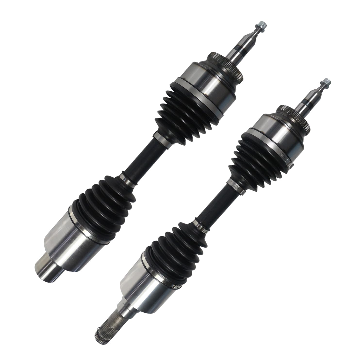 Front Pair CV Axle Shaft Assembly Compatible with Ford Models 2015-2016 F-150 CV Joint Replace GL3Z-3A427-A FL3Z-3A428-A FD-8277HDX 66-2379HD NCV11169 80-9976 B17197N NCV11170 80-9978 FL3Z-3A427-A