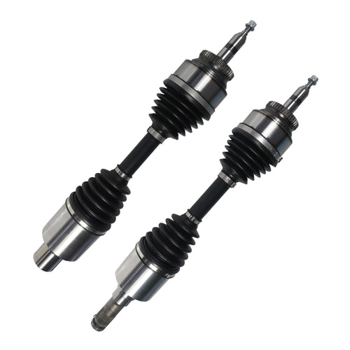 Front Pair CV Axle Shaft Assembly Compatible with Ford Models 2015-2016 F-150 CV Joint Replace GL3Z-3A427-A FL3Z-3A428-A FD-8277HDX 66-2379HD NCV11169 80-9976 B17197N NCV11170 80-9978 FL3Z-3A427-A