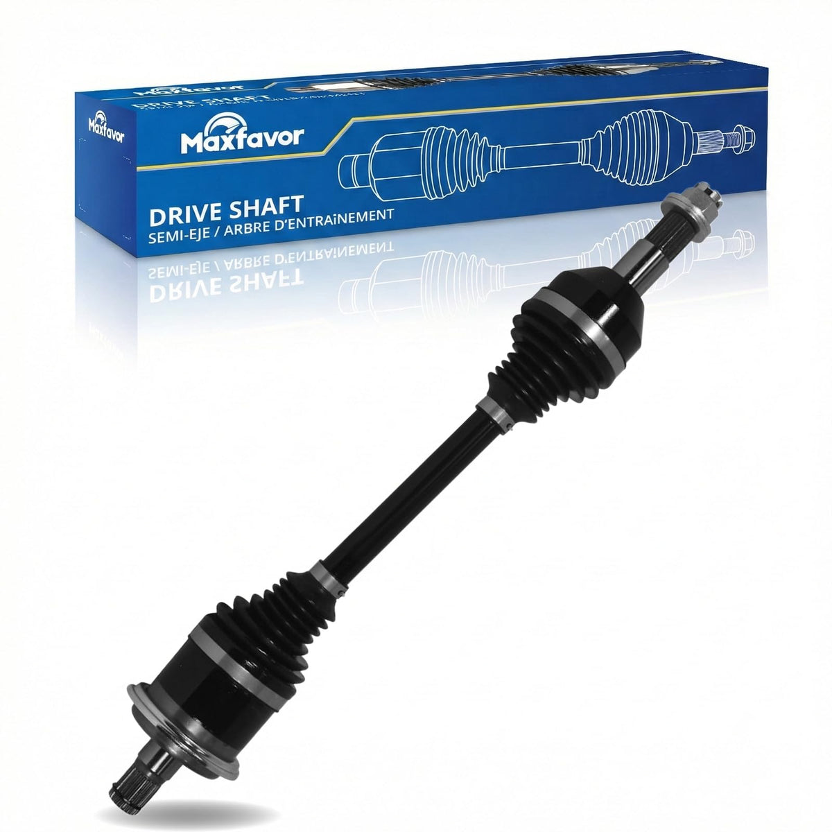 Maxfavor CV Axle Rear Left Compatible with 2011-2012 Can-Am Outlander Max 800R EFI LTD, 2011-2012 Can-Am Outlander Max 800R EFI, Rear Left Side CV Axle Joint Shaft Assembly