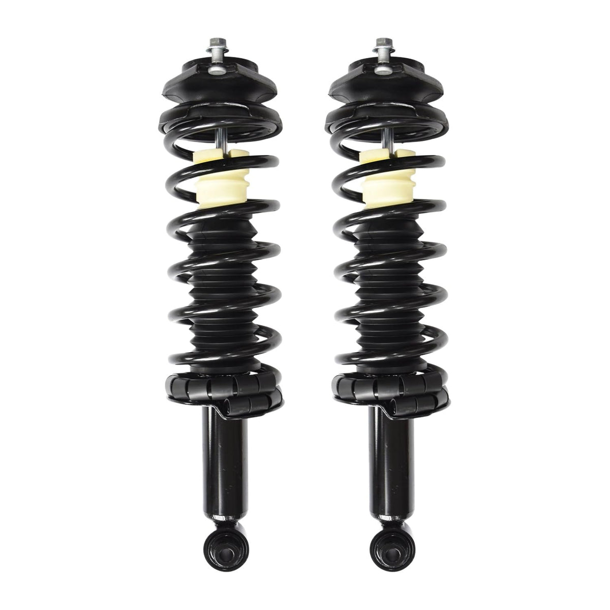 Maxfavor Pair of Rear Shock Absorbers and Struts Complete Assembly with Coil Spring Compatible with Subaru Impreza 2008 2009 2010 2011, Replacement for 272696