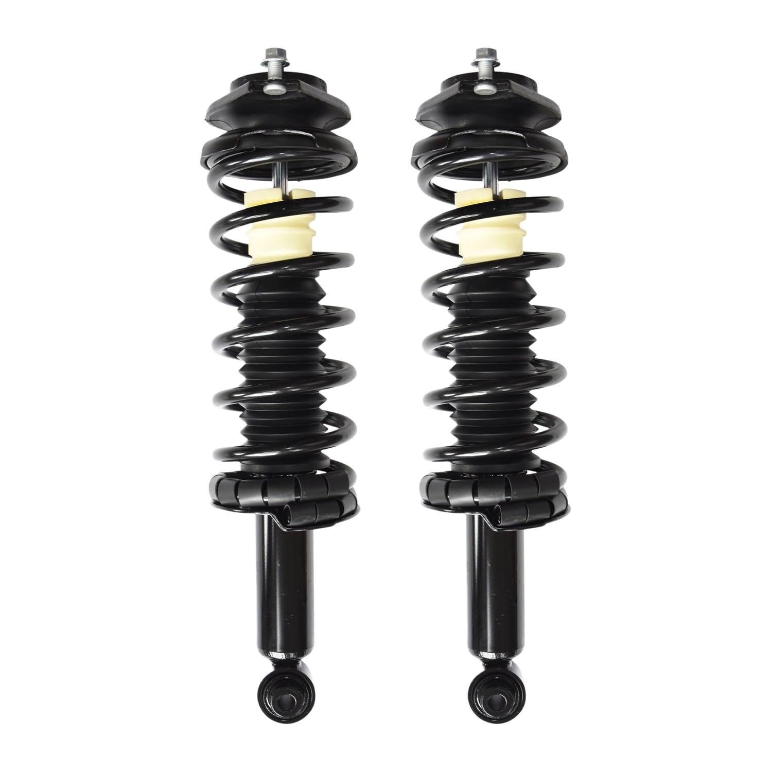 Maxfavor Pair of Rear Shock Absorbers and Struts Complete Assembly with Coil Spring Compatible with Subaru Impreza 2008 2009 2010 2011, Replacement for 272696