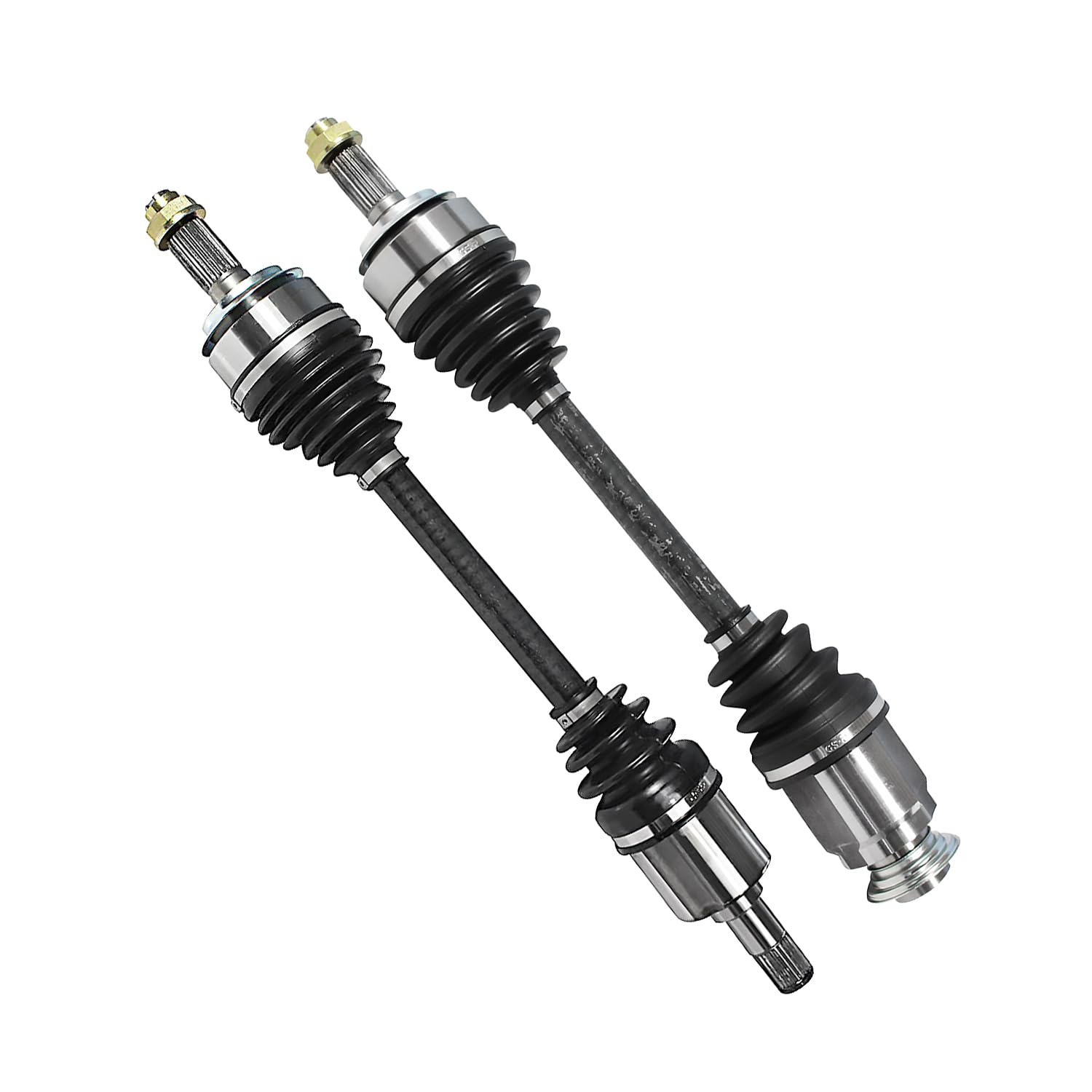 MAXFAVOR CV Axle Front FWD Compatible with Honda Fit 2012-2014 L4 1.5L Auto Trans, A Pair CV Axle Joint Shaft Assembly, Driver & Passenger Side
