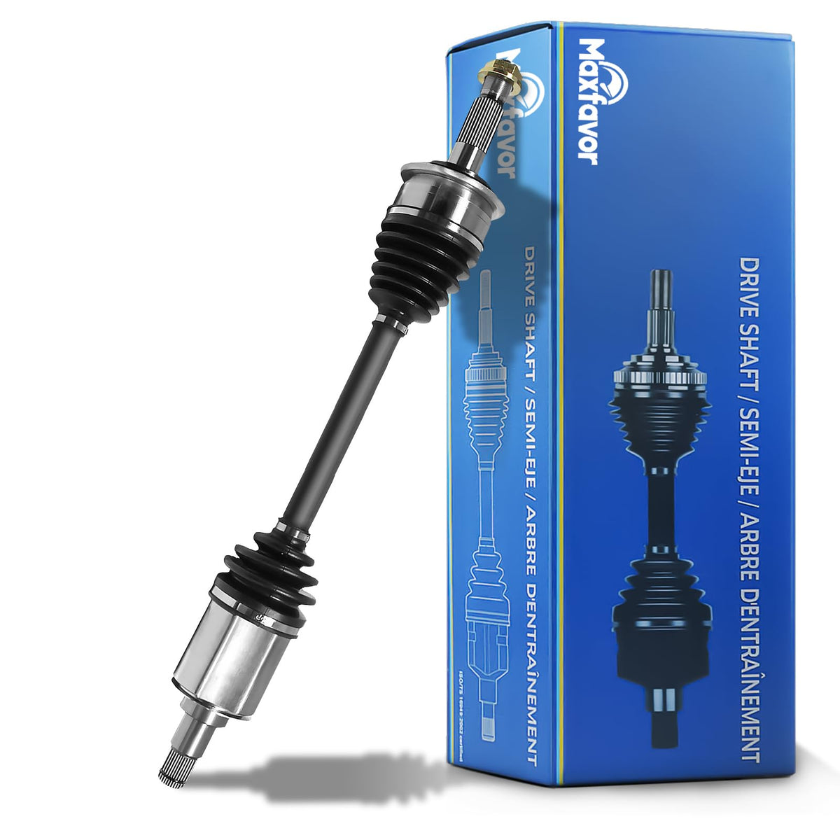 Maxfavor CV Axle Assembly Front Compatible with 2001-2007 Toyota Sequoia, 2000-2006 Toyota Tundra, RWD 4WD, CV Axle Joint Shaft Front Driver Passenger Side