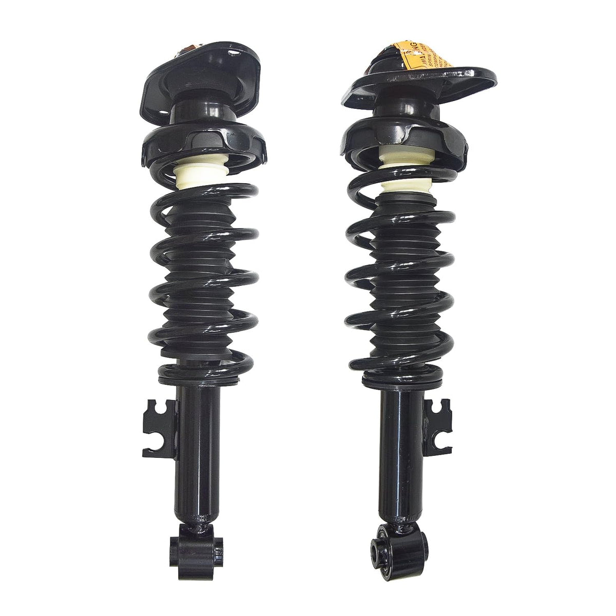 Maxfavor Pair of Rear Shock Absorbers and Struts Complete Assembly with Coil Spring Compatible with Mini Cooper 2002-2008 FWD, Replacement for Rear Struts Complete Assembly, 171112L 171112R