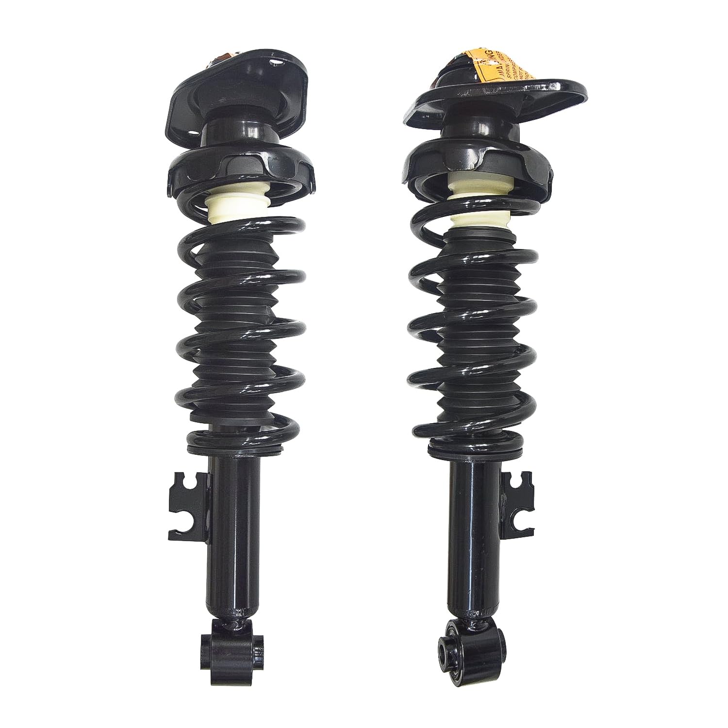 Maxfavor Pair of Rear Shock Absorbers and Struts Complete Assembly with Coil Spring Compatible with Mini Cooper 2002-2008 FWD, Replacement for Rear Struts Complete Assembly, 171112L 171112R