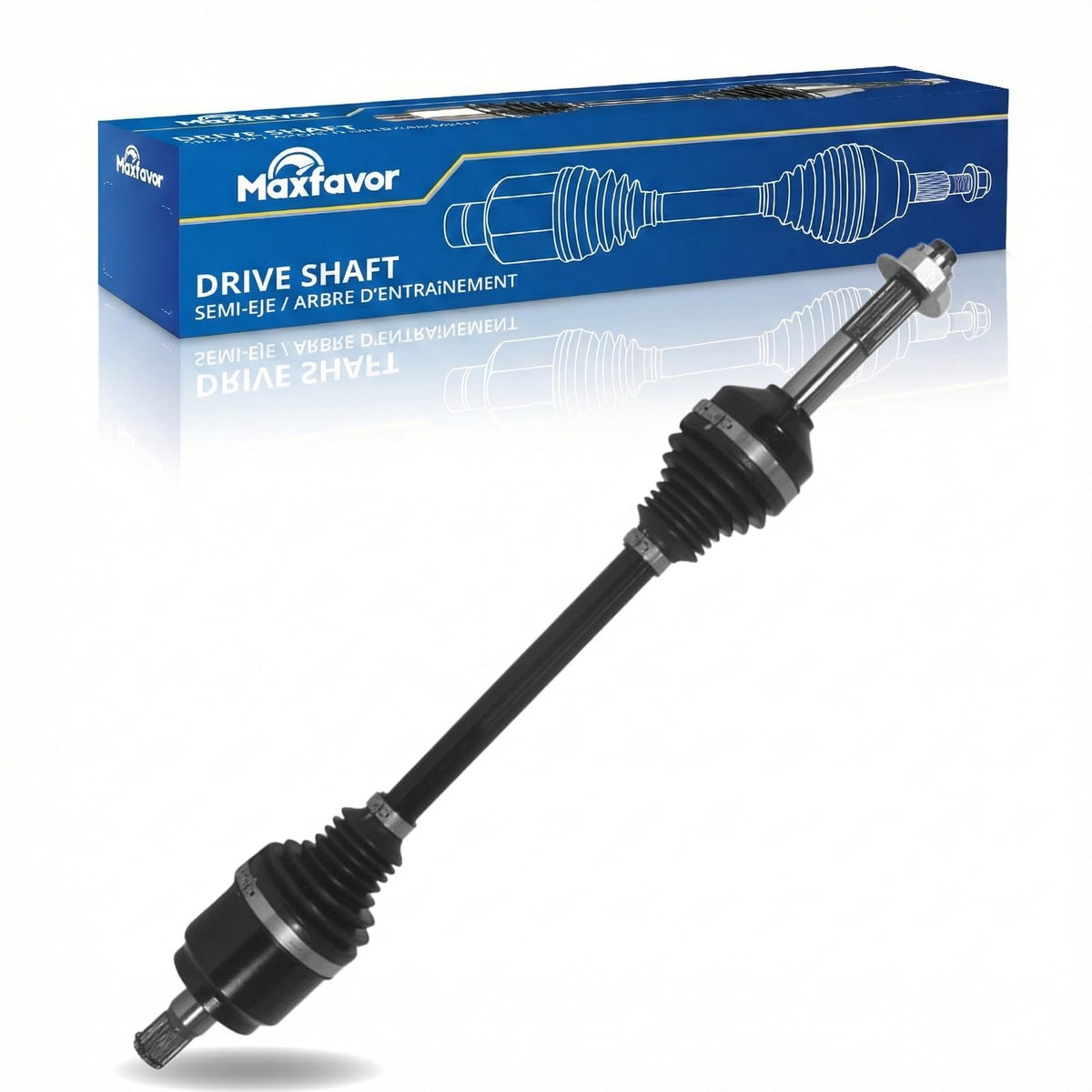 Maxfavor CV Axle Rear Right Compatible with 2009-2013 Kawasaki KRF750 Teryx FI 4x4 Sport, 2009 Kawasaki KRF750 Teryx FI 4x4 LE Sport, Rear Right Side CV Axle Joint Shaft Assembly