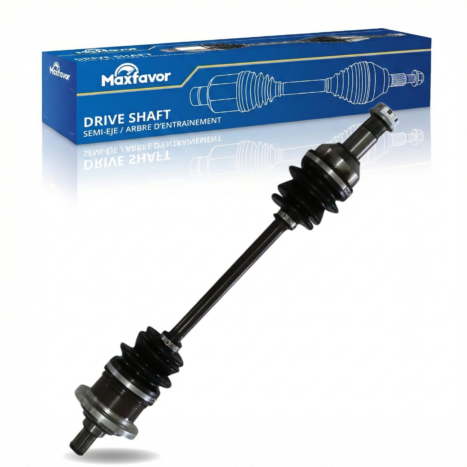 Maxfavor CV Axle Front Right Compatible with 2005 Arctic Cat 650 V-2 4x4 Auto, 2005 Arctic Cat 650 H1 4x4 Auto, Front Right Passenger Side CV Axle Joint Shaft Assembly
