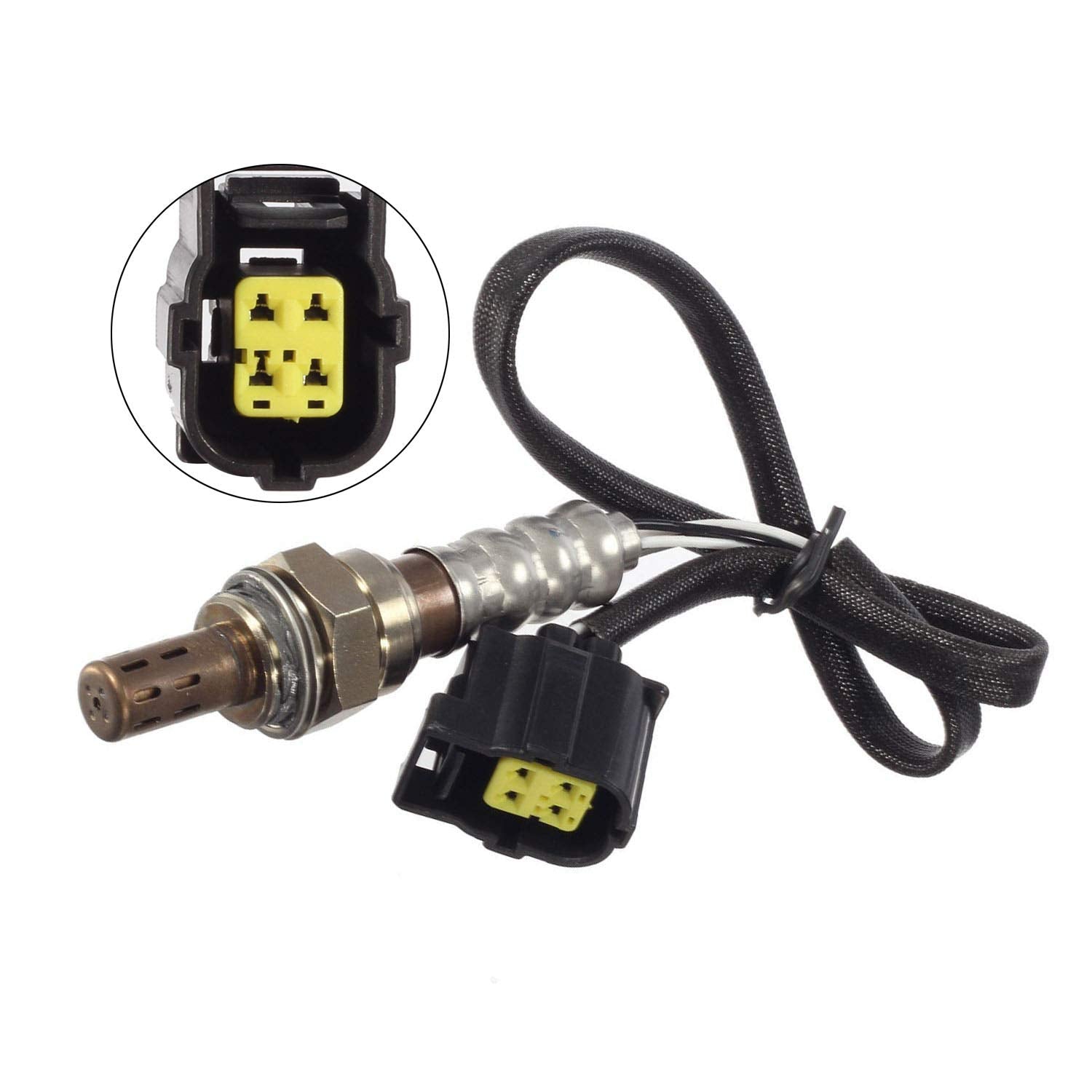 Maxfavor 4Pcs 234-4744*2 234-4756*2 Upstream Downstream O2 Oxygen Sensor Compatible with 2007 Chrysler Aspen, 2006-2007 Mitsubishi Raider, 2006-2007 Dodge Dakota, 2007 Dodge Durango 4.7L O2 Sensor