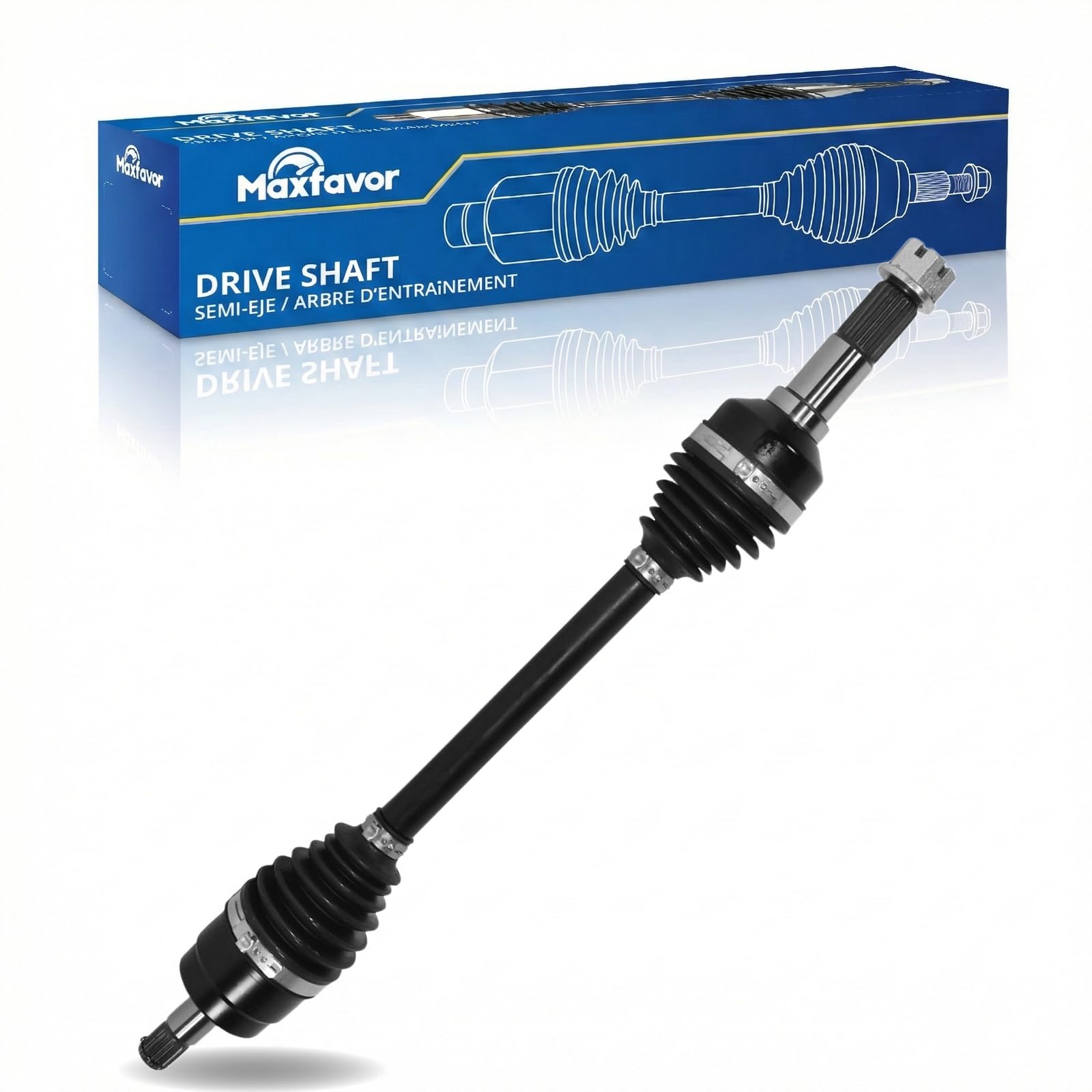 Maxfavor CV Axle Front Left Compatible with 2004-2007 Yamaha YXR66F Rhino 660, 2008 Yamaha YXR45F Rhino 450 Special Edition, Front Driver Left Side CV Axle Joint Shaft Assembly