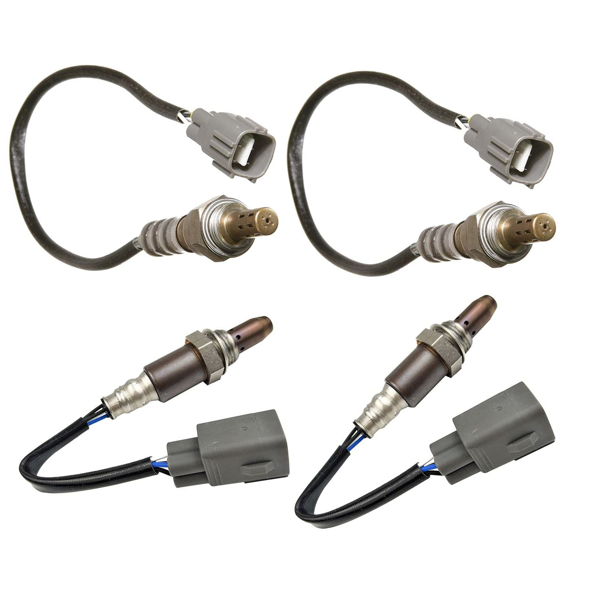 Maxfavor Upstream Downstream Oxygen Sensor Replacement for 2008 2009 Toyota 4runner Fj Cruiser V6-4.0L, 2007 2008 Tacoma 4.0L, 2005 2006 Tundra 4.0L 02 Sensor 234-9026 234-4260