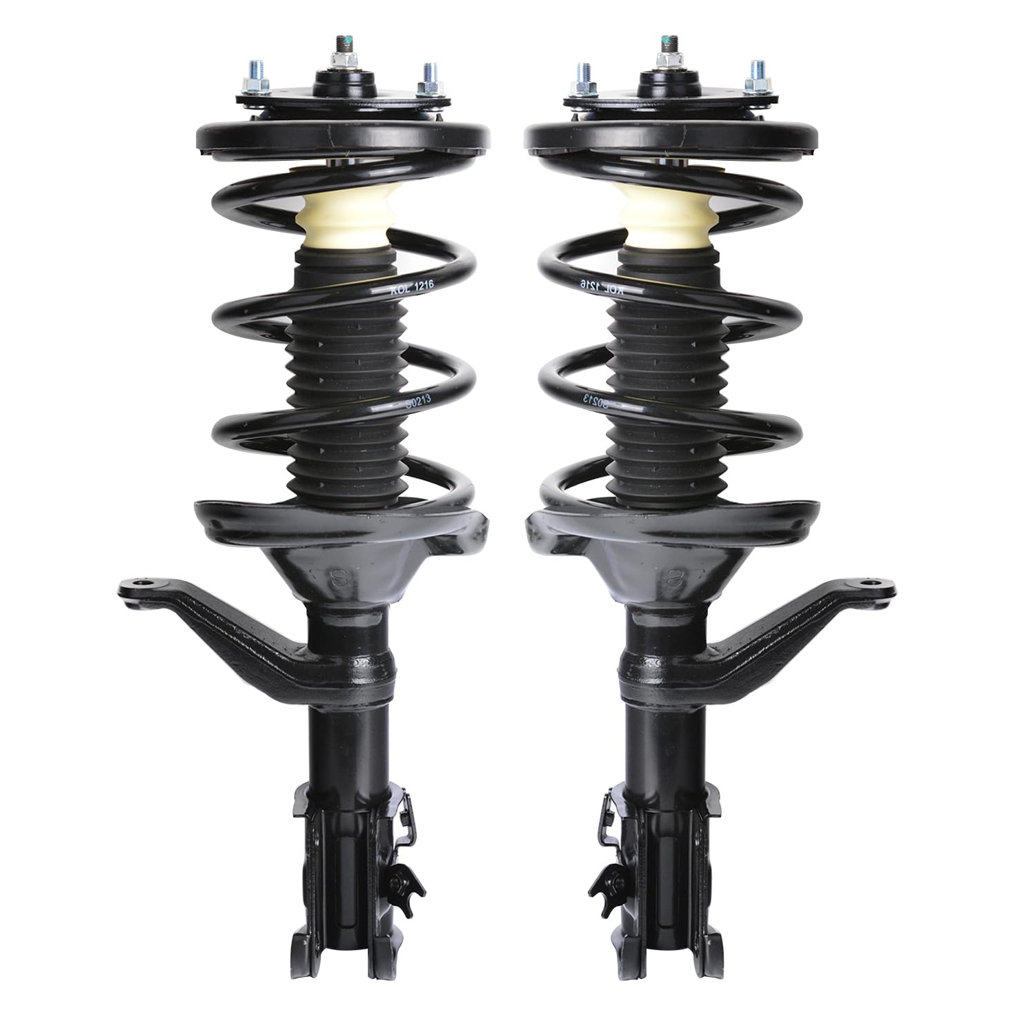 Maxfavor Front Complete Struts and Shocks Assembly Pair Compatible with Honda CR-V 2002-2006 2.4L, Replacement for 172143 172144
