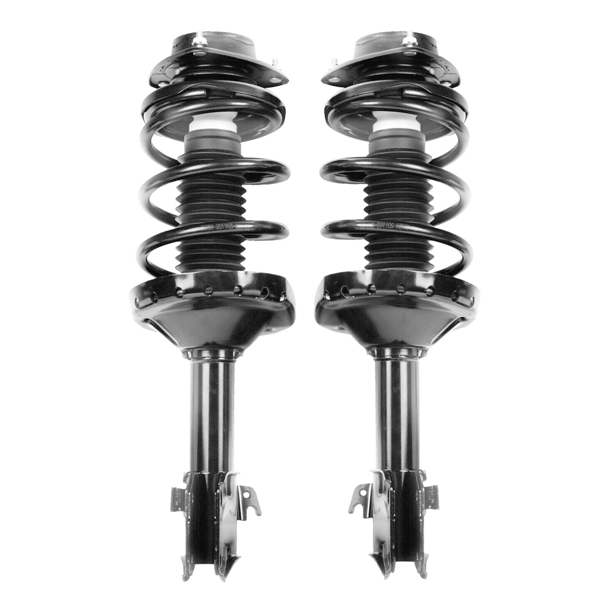 Maxfavor Front Complete Struts and Shocks Assembly Pair with Coil Spring Compatible with Subaru Forester 2009-2013 2.5L H4, Quick Struts Complete Suspension Replacement for 172678 172679
